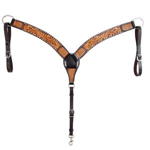 Conjunto de tachuelas de vaquero de estilo occidental, conjunto de herramientas de mano de cuero de vaca con pasador de cabeza, con flores, para indios, al mejor precio - Product Image 1