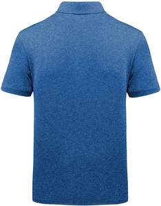 Polo de golf para hombre con sublimación y logotipo personalizado, Polo de manga corta de poliéster para correr y entrenar - Product Image 3