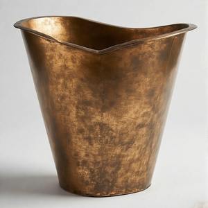 Cubo de basura de Metal en relieve AluPress, cubo de basura para el hogar, oficina, cocina, restaurante, baño, gestión de basura para papel de desecho - Product Image 4