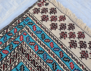 พรมไหมพรมขนสัตว์ทำมือสุดหรูทันสมัยผ้านิ่มถักมือแบบนามธรรมปรับแต่งได้ขนาด5x8 12X14สีสันสดใสสำหรับบ้านสำนักงาน - Product Image 5