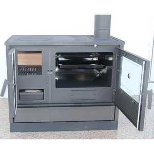 Poêle à bois autoportant DORELLO SOBA noir mat Mf245 pour chauffage intérieur, foyer confortable pour bois de chauffage - Product Image 3