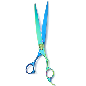 Ciseaux de toilettage de couleur personnalisée 7.5 "avec repose-doigt Ciseaux de coupe de cheveux pour chiens Ciseaux de toilettage - Product Image 6