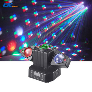 Toptan <span class=keywords><strong>LED</strong></span> RGBW DMX ses kontrolü sahne lazer etkisi disko işık için parti Bar DJ disko KTV arı göz etkisi işık - Product Image 1