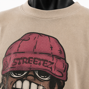 Camiseta Oversize de Algodón para Hombre, Estilo Urbano, Diseño Minimalista, Hombro Caído, Venta al por Mayor OEM - Product Image 5