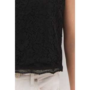 Chemise sans manches en dentelle brodée - Product Image 5