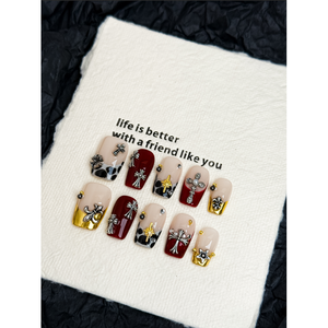 Urban Relic Press on Nail Chic Cross Design pour un nail art élégant - Product Image 4