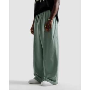 กางเกงขายาวทรงตรงผ้าคอร์ดูรอย 100% ผ้าฝ้าย แต่งจีบ พร้อมตะเข็บเย็บสีสันสดใส ไซส์ XL  สามารถปรับแต่งโลโก้ได้ - Product Image 6