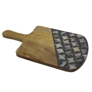 Tabla de cortar de madera de diseño hecho a mano respetuosa con el medio ambiente para el hogar, jardín, cocina y accesorios de mesa, tabla de cortar de madera - Product Image 5