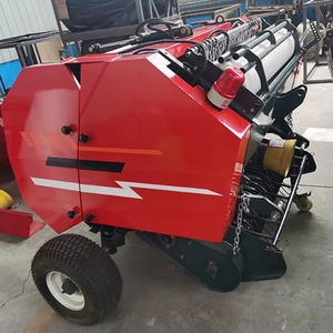 Wholesale Cheap Price Farm Square Baler Tractor Buy Best Quality <b>Straw</b> Hay Square Baler Wheel Available Fast Delivery High - Product Image 3