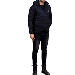 Veste d'hiver pour homme de haute qualité, personnalisée, légère, à col montant, style tendance, respirante, coupe-vent - Product Image 5