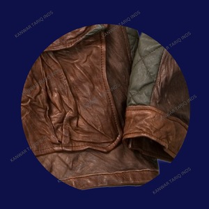 Personnalisé hommes 350 GSM poids lourd français fermeture éclair pull hiver cuir luxe vestes mode hommes Denim jean veste - Product Image 6