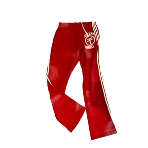 Ensemble fitness personnalisé de haute qualité, délavé au soleil, 100% coton, survêtement avec logo vieilli, coupe cousue, pantalon de survêtement, sweat à capuche - Product Image 3