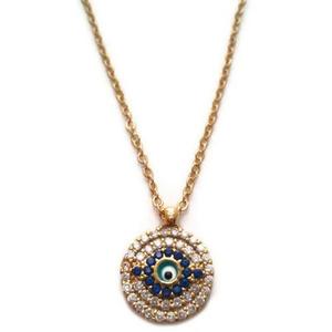 Collier pendentif mode Design mauvais œil pour le style et la protection - Product Image 2