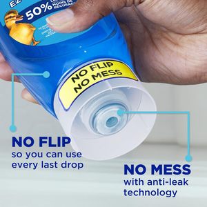 Liquide vaisselle Dawn Ultra EZ-Squeeze, liquide vaisselle, élimination de la graisse, bouteille à l'envers, original, lot de 3 x 22 fl oz - Product Image 2