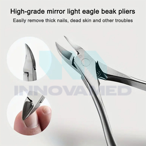 Outils recommandés par le podiatre en acier inoxydable Coupeur de soin des ongles d'orteil de meilleure qualité - Product Image 6