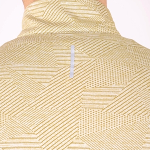 Personnalisé 1/4 quart Zip Pullover Gym Sport Maillot à manches longues Couleur unie Slim Fit Ski & Running Compression T-Shirt pour hommes - Product Image 4