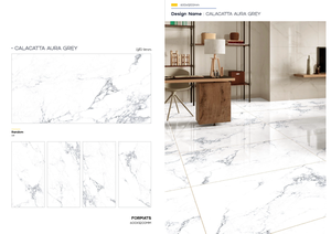 Qualité supérieure 600x1200mm Carreaux de porcelaine émaillés polis Finition brillante Marbre Design Intérieur Sol Chambres Décoration Granit - Product Image 5