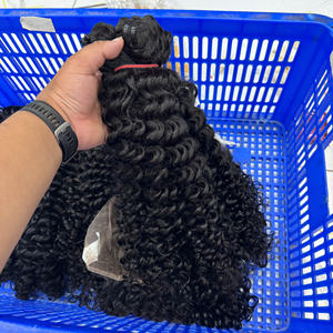 Cheveux humains Remy vietnamiens bruts de qualité supérieure, ondulés profonds, trame double cousue à la main, toutes couleurs, 100g - Product Image 4