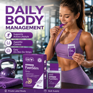 Tiras Botánicas para el Bienestar OKTW FastSlim, Sabor Arándano, 20 Tiras, Apoyo al Metabolismo, Limpieza Intestinal, Control del Apetito, Suplemento - Product Image 5
