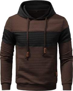 2025 Men's Casual Fashion <b>Joker</b> Sublimation Pullover <b>Hoodie</b> Best Quality Funny Oversized Breathable Design Solid Pattern OEM - Product Image 1