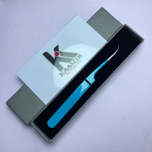 Pinzas Profesionales para Extensión de Pestañas con Diseño Curvo Resistente, Último Modelo, con Caja y Logotipo Personalizado Disponible en Nuestra Instalación, Precios de Fábrica - Product Image 1