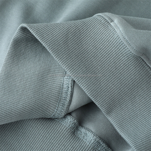 Sweat-shirt à capuche avec impression de logo personnalisée, 100% coton, streetwear lourd, pull uni, lourd, essentiel, ample, pour homme - Product Image 5