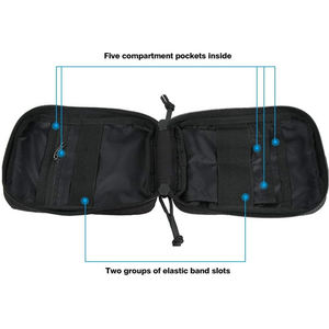 Molle Admin Pouch Tactical Utility Tool EDC Pouch Polyester Waist <b>Bags</b> for Outdoor for <b>Gun</b> Range Perfect As a <b>Gun</b> <b>Bag</b> - Product Image 4