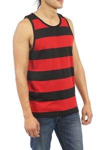 Camiseta clásica de algodón sin mangas para hombre, camisa sin mangas de mezcla de algodón con cuello redondo, tela duradera, ajuste cómodo, capas de gimnasio adecuadas - Product Image 5
