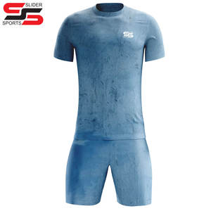 Conjuntos de camisetas de fútbol Camisetas de fútbol para hombre Ropa deportiva Uniforme de equipo de fútbol de secado rápido a la venta - Product Image 4