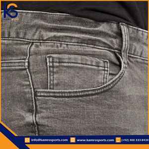 Offre Spéciale logo personnalisé imprimé pour hommes pantalon en jean style décontracté dernière conception de pantalon en jean streetwear pour hommes - Product Image 5