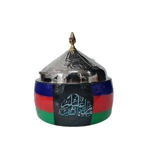 Juego de ollas para cacerolas con tapas, cocina redonda usada o plato, olla caliente de acero inoxidable de Metal personalizada con tapas, mesa impresa - Product Image 4