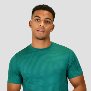 T-shirt en polyamide élasthanne léger pour homme-Respirant, séchage rapide et idéal pour le fitness, l'entraînement et les activités décontractées - Product Image 2