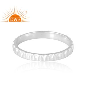 Anillo de plata esterlina 925 de diseño hecho a mano para mujer, joyería personalizada para mujer, regalo para ella - Product Image 4