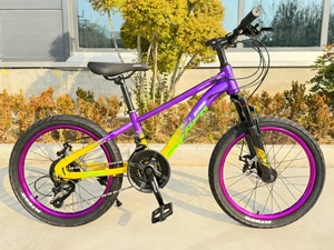 Cadeau de Noël pour les jeunes cyclistes, cadre en acier, frein à disque, 21 vitesses, vélo <span class=keywords><strong>VTT</strong></span> de 20 <span class=keywords><strong>pouces</strong></span>, soutien à la vente en gros et à la personnalisation - Product Image 2