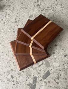 COASTERS Ensemble de sous-verres en résine époxy de qualité avec effet océan Dessous de verre ronds carrés décoratifs en résine époxy par Craftsy Home - Product Image 4