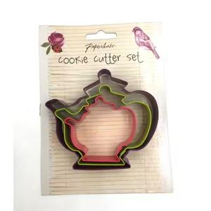 Juego de cortador de galletas de metal de H.M.A Artesanías para panaderos caseros que dan forma a galletas masa de pastelería festiva uso de cocina para hornear - Product Image 3