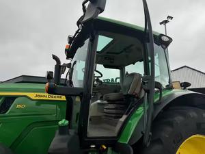 Johnn Deerr d'occasion 6R150 Mini tracteur 4x4 pour usage agricole Tracteur à pied 80HP Roue 4WD Neuf et d'occasion à vendre - Product Image 5