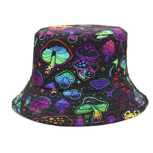 Meilleures ventes, MOQ faible, chapeaux seau décontractés de couleur personnalisée avec logo personnalisé, 100% coton, unisexe, toutes saisons, nouvelle arrivée - Product Image 1