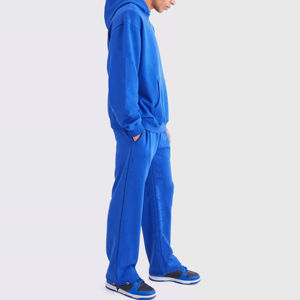 Vêtement de sport pour homme à prix de gros, imprimé, coupe évasée, décontracté, streetwear, coupe ajustée, logo personnalisé, vêtements de sport pour homme à coupe évasée pour l'entraînement - Product Image 3