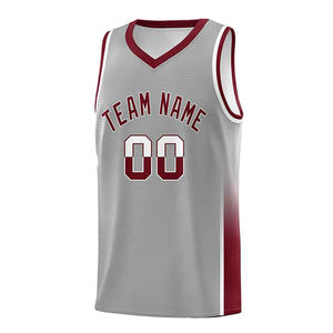 Camiseta de Baloncesto sin Mangas para Hombre, Tallas Grandes, Personalizada e Impresa, Material Transpirable, Antiarrugas y Duradero, Venta al Por Mayor - Product Image 2