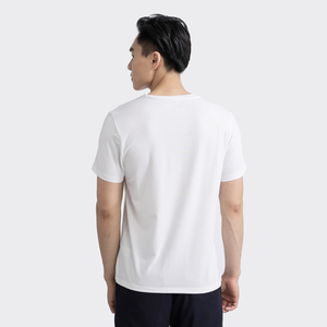 Camiseta deportiva de verano para hombre, transpirable, cómoda, informal, de manga corta, tejida, sólida, ecológica, de secado rápido - Product Image 6