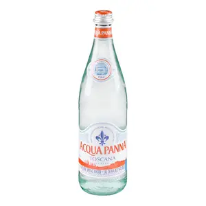 高要求泉水，Acqua Panna Toscana天然泉水装在750毫升/25.36盎司的玻璃瓶中 (12瓶计数)