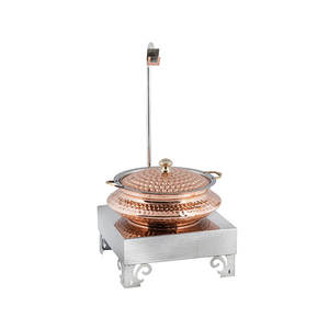 Venta caliente último modelo de Metal Chafing Dish Buffet calentador de alimentos para el restaurante de la boda uso Precio al por mayor - Product Image 1
