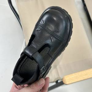 รองเท้าเด็กผู้หญิงแบบสายรัดหนังแท้ สไตล์เจ้าหญิง แมรี่เจน กันน้ำ กันลื่น พื้นนุ่ม สำหรับใส่ไปโรงเรียน ชุดนักเรียน เด็กวัยหัดเดิน - Product Image 5