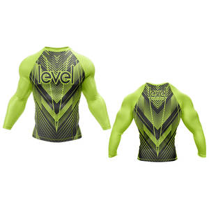 Rashguard en nylon léger pour hommes manches longues extensibles vêtements de sport de performance vêtements de sport respirants disponibles au Pakistan - Product Image 1
