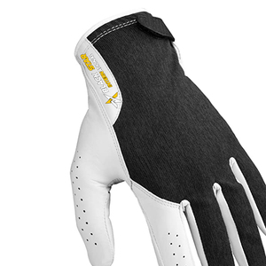 Gants de golf en cuir de mouton de couleur personnalisée tout gris et blanc super doux Gants de golf pour femmes hommes Taille personnalisée - Product Image 4