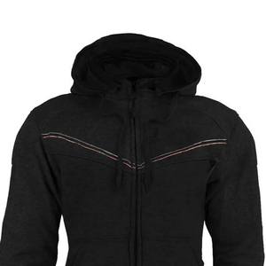 <b>Black</b> Color <b>Zip</b> Up Men's <b>Hoodies</b> Wholesale Best Selling Zipper With Pocket Basics New Design Cotton Material Breathable <b>Hoodies</b> - Product Image 3