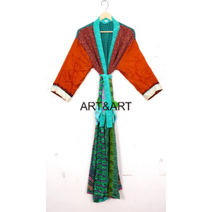 ชุดกิโมโนผ้าไหมสไตล์ญี่ปุ่นแบบดั้งเดิมชุดคลุมชายหาดสำหรับเจ้าสาว, ผ้านุ่มสบายระบายอากาศได้ดีขนาดฟรีไซส์ - Product Image 5