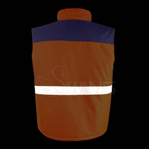เสื้อกั๊กนิรภัยสะท้อนแสงสีตามสั่ง ระบายอากาศได้ดี สำหรับฤดูหนาว ราคาขายส่ง สินค้ามาใหม่ ขายดีที่สุด - Product Image 5