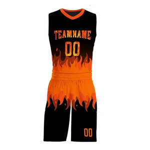 Conjunto Deportivo de Baloncesto Personalizado para Hombre, Camiseta y Pantalones Cortos, Uniforme de Baloncesto para Club, Buen Material - Product Image 1